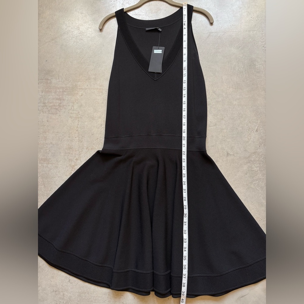 NWT Donna Karan Fit & Flare Flounced Dress - Picture 13 of 16